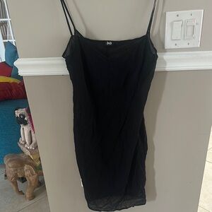 D&G Elegant Black Sheer Slip